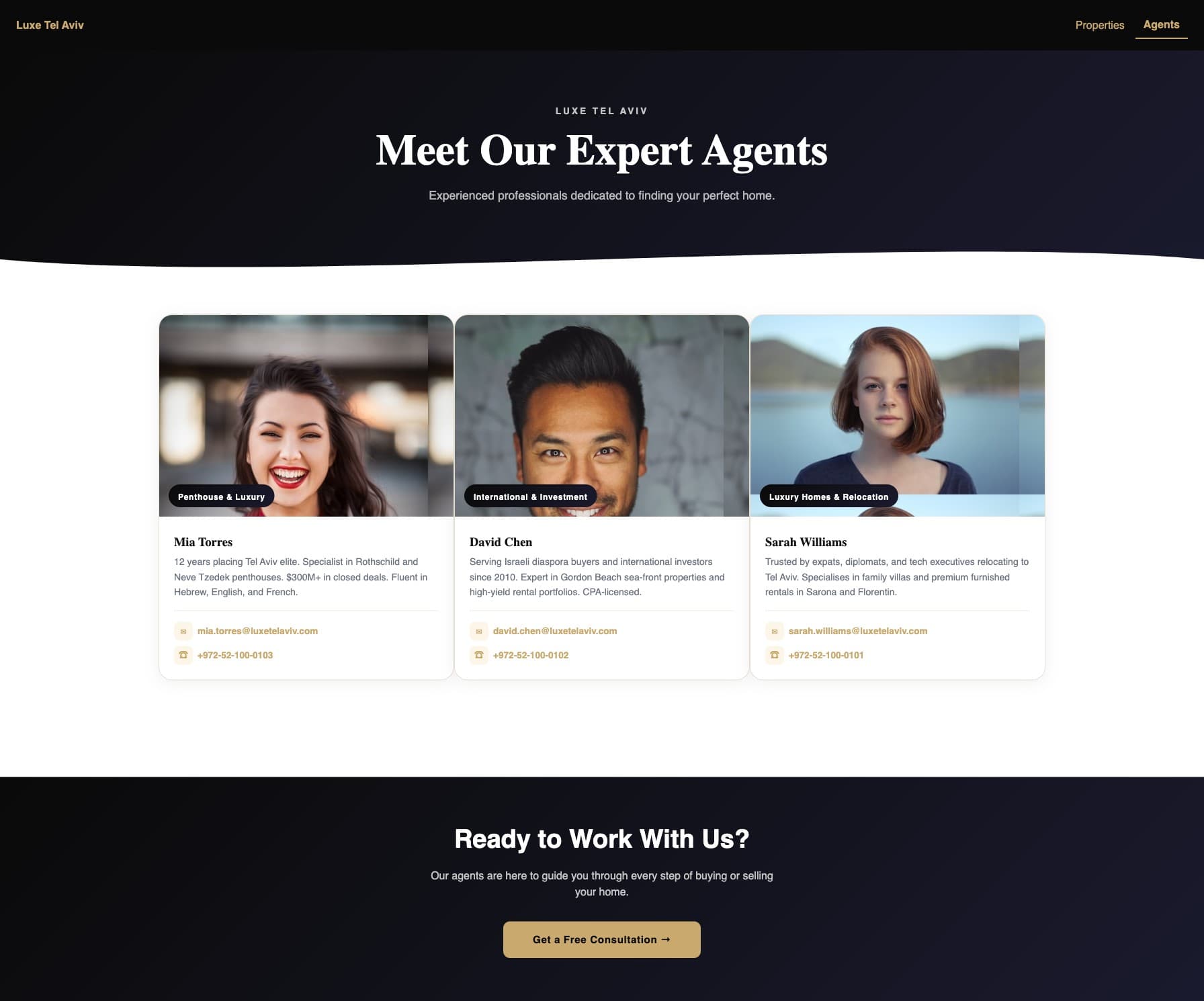 Luxe agents